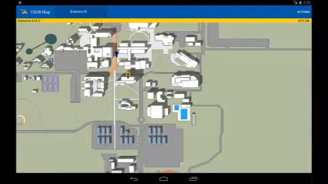 Android CSUB Campus Map смотреть онлайн
