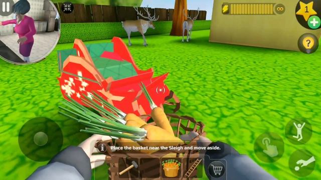 Scary Teacher 3D | Nick Claim The Unlimited Energy Reward To Save Santa смотреть онлайн