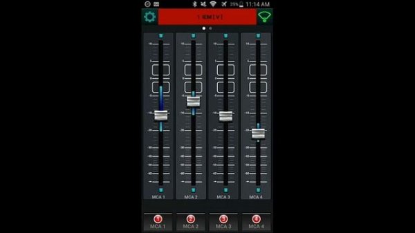 X-Air Q Mobile App -  DCA's