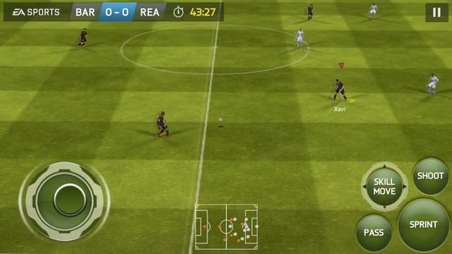 fifa 14 android gameplay barcelona vs real madrid смотреть онлайн