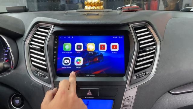 Santafe 2017 không dùng canbus nên giá đúng 2990K full lắp đặt dưỡng apps bảo hành - Màn android смотреть онлайн