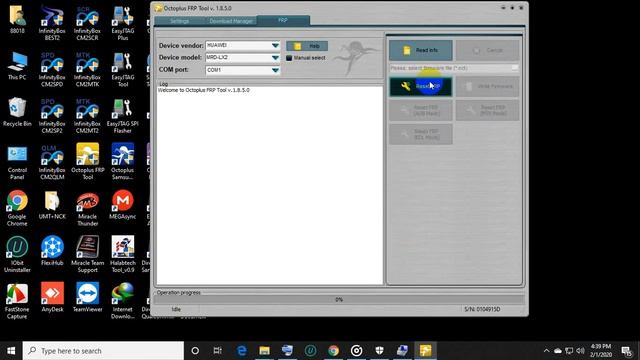 huawei y6 pro 2019 mrd lx2 frp remove Android version 9 Octoplus FRP Tool 1 click смотреть онлайн