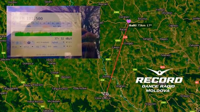 FM DX Demo RECORD Bălți - 101.5 MHz received in Iași 🇷🇴 (22.01.2022) смотреть онлайн