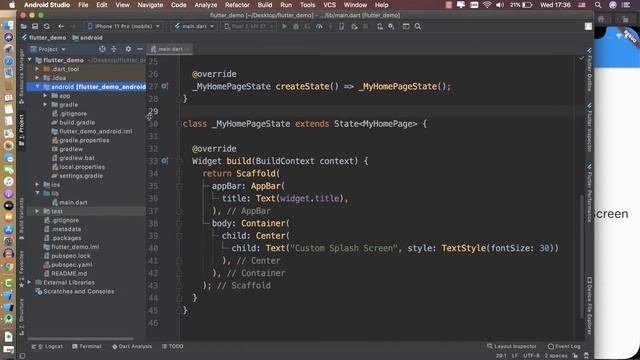 Flutter: Custom Splash Screen in Android and iOS смотреть онлайн