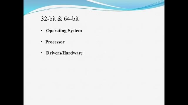 The diffrance between 32-bit & 64-bit смотреть онлайн