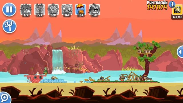 Angry Birds Friends Tournament Level 5 Week 358-A MOBILE Highscore POWER-UP walkthrough смотреть онлайн