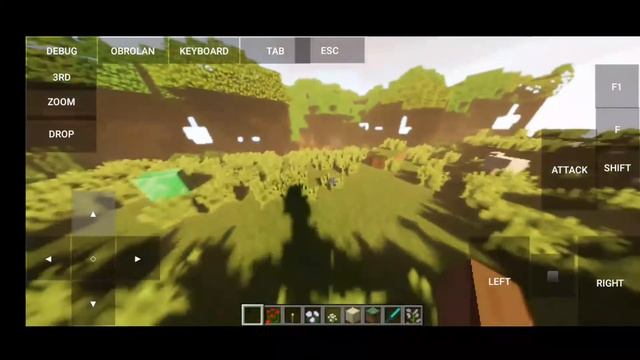 BSL shader Minecraft ,pojav launcher android gameplay and download смотреть онлайн