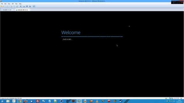 Android x86 4.4 RC2 VMware Installation смотреть онлайн