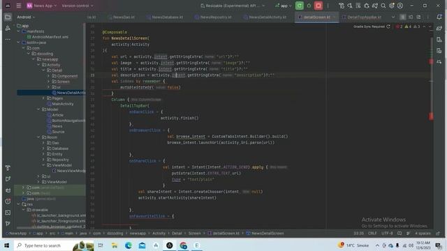 #4. ROOM Database in Android Studio with Jetpack Compose & MVVM Architecture 2024 |News App in Hind смотреть онлайн