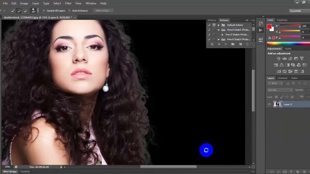 How to remove hair background in Photoshop | Photoshop tutorial смотреть онлайн