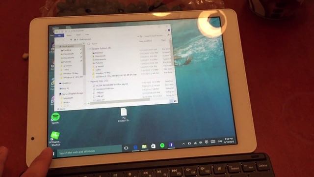 Teclast x98 Air II - Window 10 test смотреть онлайн