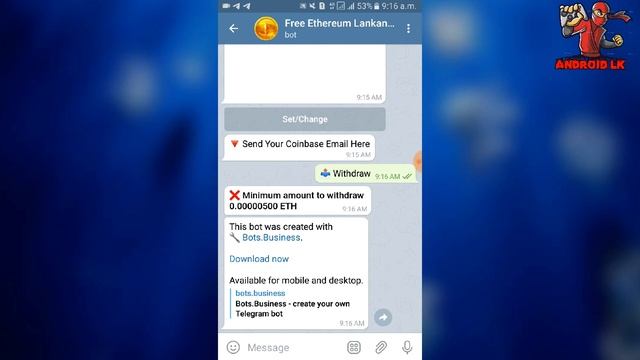 Earn money sinhala - new telegram bot - srilanka/payment proof(sponsor ) - android Lk смотреть онлайн