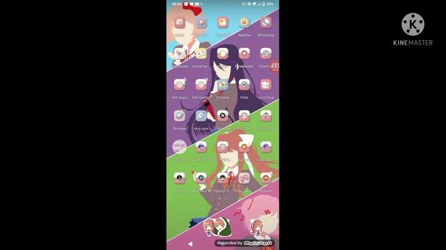 so...I got the DDLC Shimejis and add them to my phone... смотреть онлайн