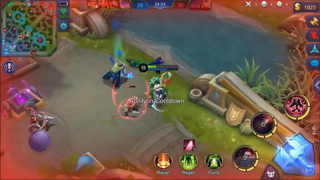 Mobile Legends Bang Bang 5v5! New Skin - Peafowl Pharsa (Pharsa) Gameplay Android/iOS смотреть онлайн