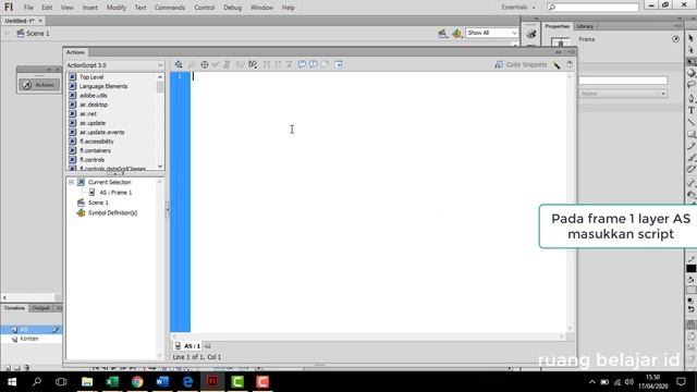 Tutorial Membuat Swipe Aplikasi Android Adobe Flash Action Script 3.0 смотреть онлайн