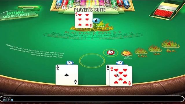 Table Games Online | Hot Streak Blackjack смотреть онлайн