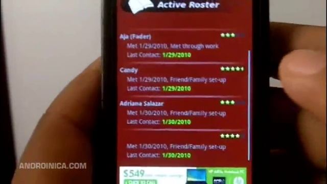 A Blackbook ... Android app for tracking your dates, booty calls, and friends смотреть онлайн