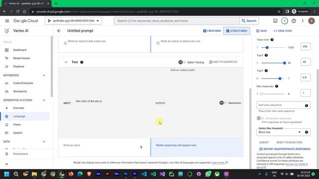 Module Gen AI | Lab 8 | Get Started with Generative AI Studio | Google Cloud Jam 2023 смотреть онлайн