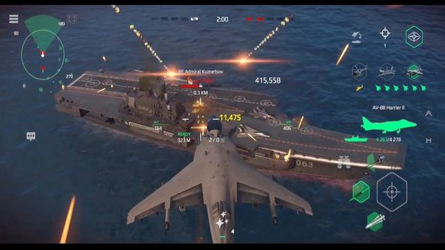IT CAVOUR VS CN TYPE 075 - Modern Warships смотреть онлайн