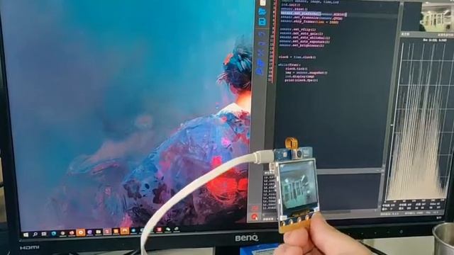 Banana Pi BPI-K210 AI Education development board camera function demonstration смотреть онлайн