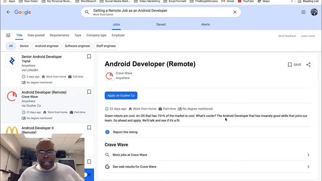 Getting A Remote Job As An Android Developer - Remote Job For Software Developers Video смотреть онлайн