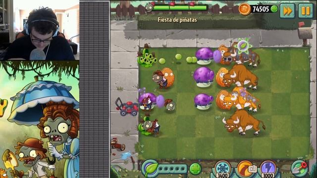 Plants vs Zombies 2 - Parte 14 Ciudad Perdida - Español смотреть онлайн