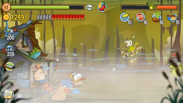 Swamp Attack - Hard Mode. Episode 5. Level 4 Gameplay Android walkthrough смотреть онлайн