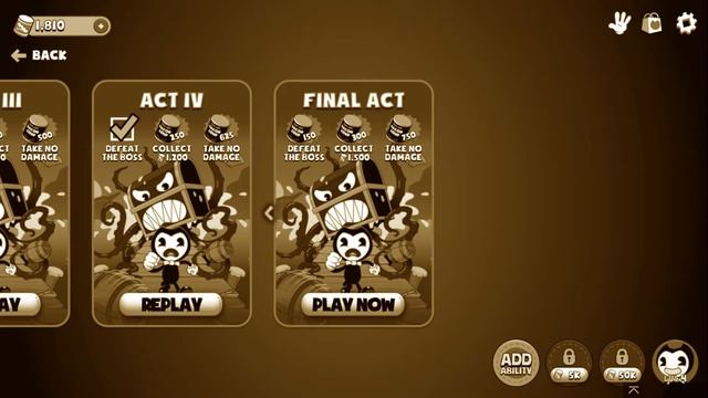 BENDY IN NIGHTMARE RUN. БЕНДИ ИДЁТ ПО ДОСКЕ - Полное прохождение на русском языке смотреть онлайн