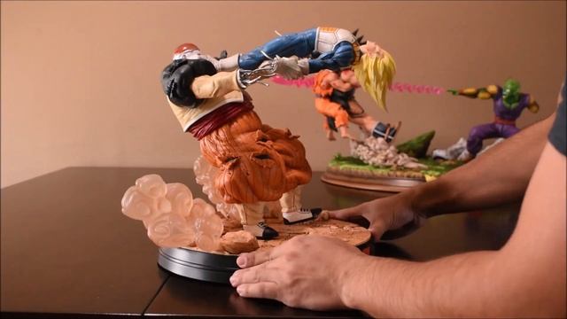 Dragon Ball Z VEGETA KILLS ANDROID 19 KDC Collectibles DBZ Resin 1/6 Scale Statue Build смотреть онлайн