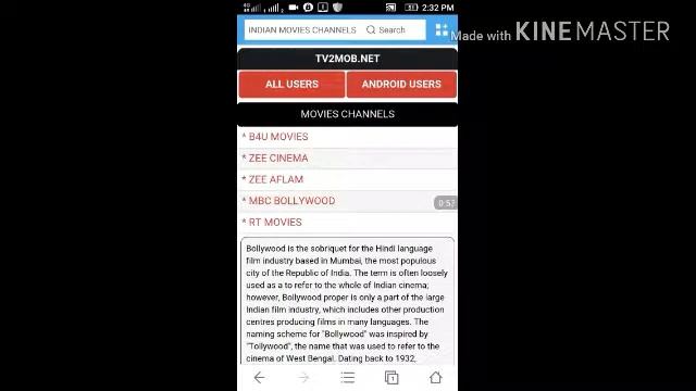 Watch Live tv on android without App Tv Channels kaise dekhe смотреть онлайн