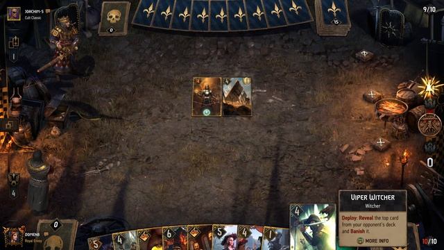 Gwent: Nilfgaard Deck Manipulation Gameplay смотреть онлайн