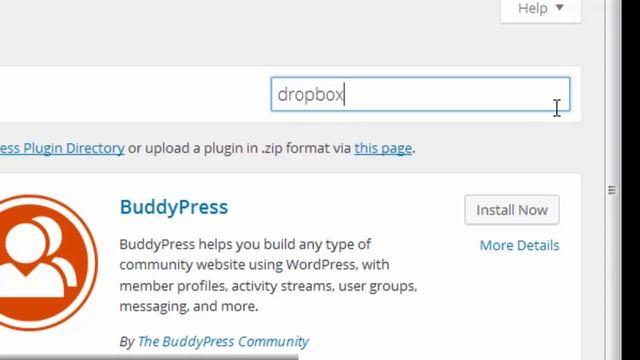 Dropbox backup download and install from WordPress смотреть онлайн