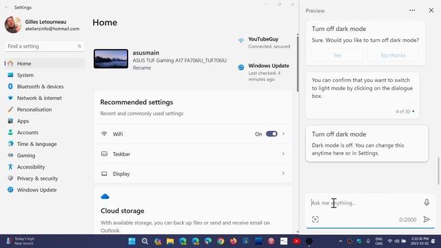 Windows 11 Copilot is very slow to change settings on PC смотреть онлайн