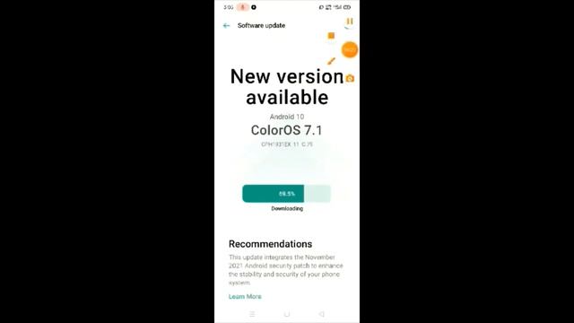 OPPO A5 New Software Update ColorOS 7.1 Android 10. смотреть онлайн