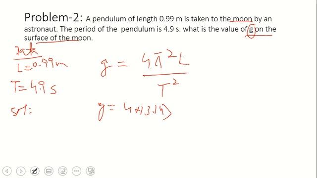 SLO 10.1.5 Solve word problems related to the time period of simple pendulum смотреть онлайн
