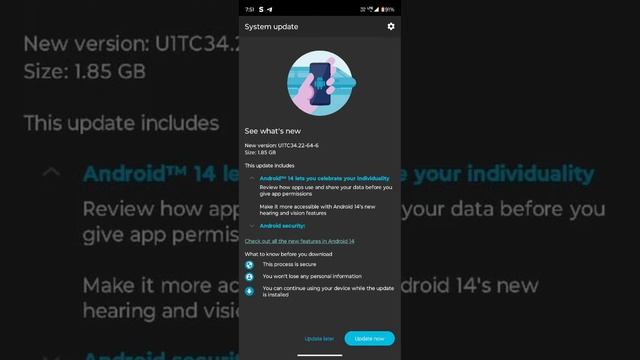 moto g84 5g me India mein Android 14 update roll out start #motorola #motog845g #android #android14 смотреть онлайн