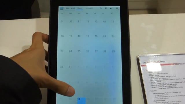 LG、Android 3.0搭載の「Optimus Pad」 смотреть онлайн