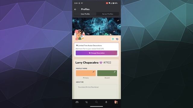 How to use Discord Avatar Decorations on MOBILE - Quick Tutorial смотреть онлайн