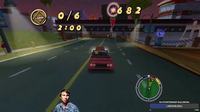 The Simpsons: Hit & Run играю впервые #2 смотреть онлайн
