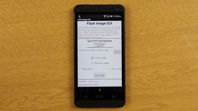 Flash Image GUI on the HTC One смотреть онлайн