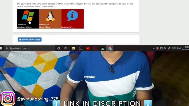 Using A 𝗦𝗠𝗔𝗥𝗧𝗣𝗛𝗢𝗡𝗘 📱 as A Webcam 📷| ANDROID | AVM UNBOXING смотреть онлайн