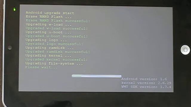 Android 1.6 (V.1.7.4) FlyTouch - fake Apad iRobot (WM8505) flash problem смотреть онлайн