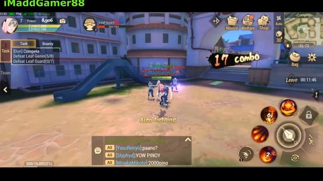 Naruto: Slugfest (English) - Naruto 3D MMORPG Android Gameplay CBT смотреть онлайн