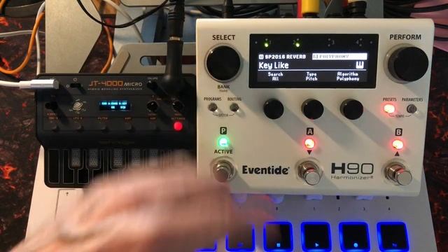 Behringer JT-4000 Micro (£49) - Eventide H90 Effects (£895) - Two Price Extremes Working Together смотреть онлайн