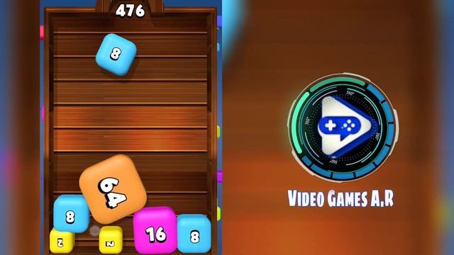 Merge Cube 2048: 3D Cubes Game Matching Numbers And Colors Android iOS Mobile video gameplays смотреть онлайн