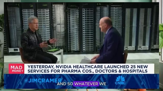 NVIDIA CEO Just SILENCED Cramer on Tesla! смотреть онлайн