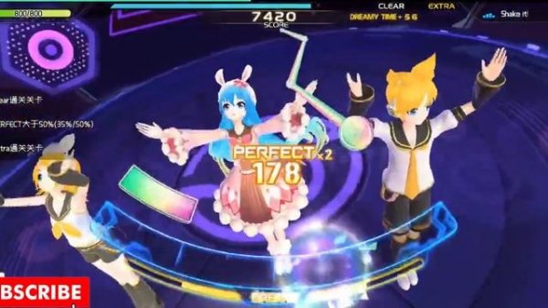 Hatsune Miku Project DIVA Mobile Dreamy Vocal Gameplay [Android / iOS]