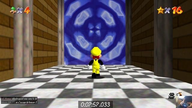 Sm64 Ex Coop Speedrun 3P 13:37 Ft : @GreenSans. , @ssl_thomasKlatie