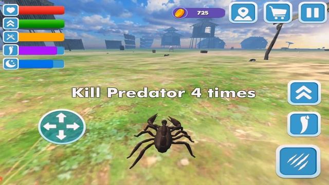 🦂Poisonous Scorpion Simulator-By WonderAnimals-Android смотреть онлайн
