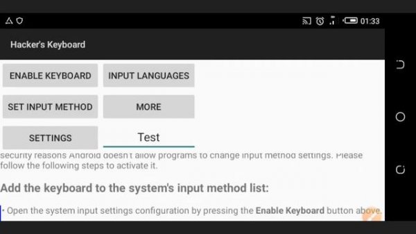 The Hackers Keyboard Android App : Check it Out!